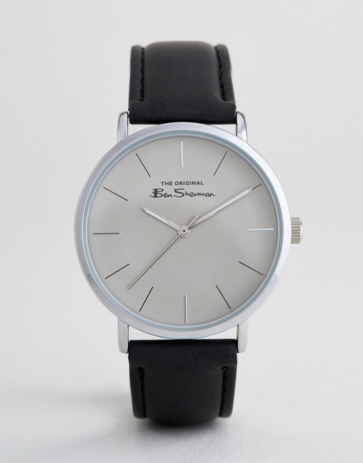 Ben Sherman Bs014wb Watch In Black - Black