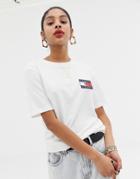 Tommy Jeans Capsule Crest Logo T-shirt - White