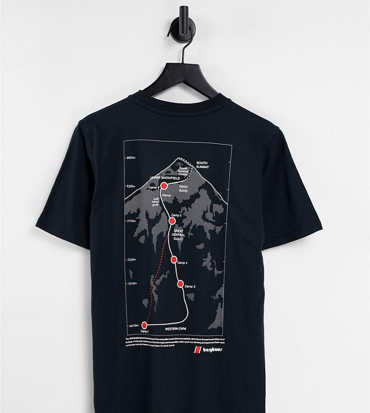Berghaus 1975 Everest Expedition T-shirt In Black Exclusive At Asos