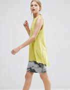 Cheap Monday Spin Tank - Yellow Greenish