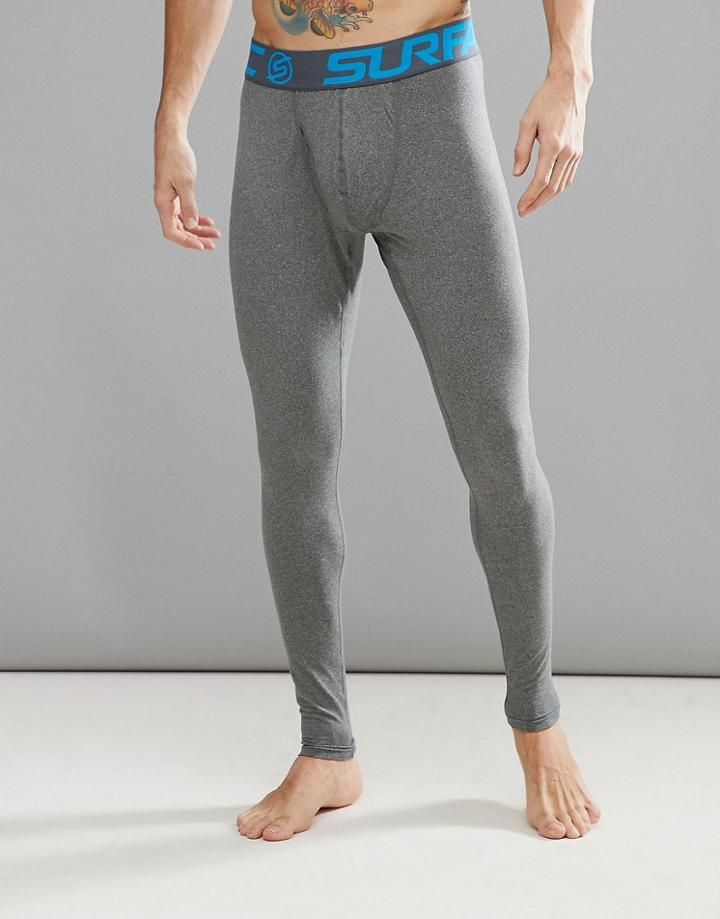 Surfanic Roly Baselayer Leggings - Gray