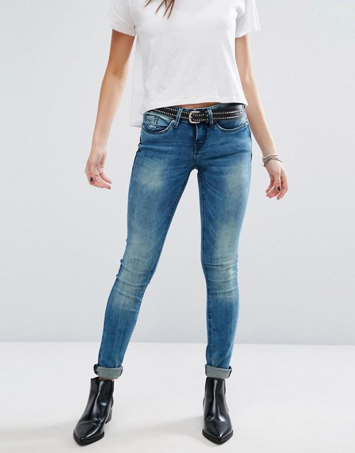 Blend She Carly Skinny Jeans - Blue