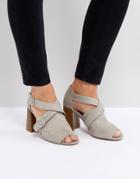 Asos Torwood Heeled Sandals - Gray