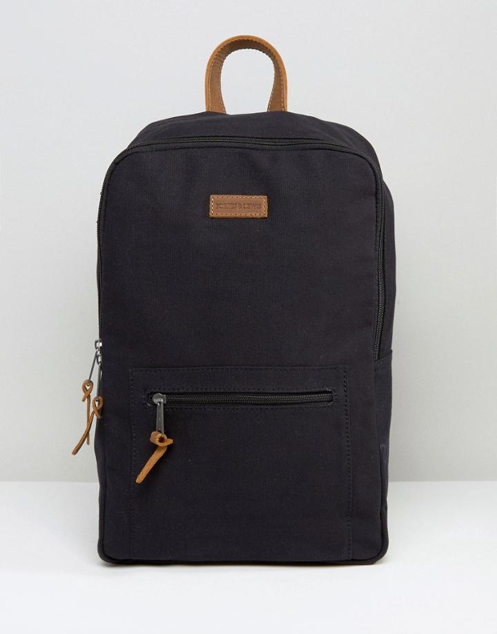 Forbes & Lewis Suffolk Backpack In Black - Black