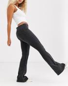 We The Free By Free People Penny Pull On Flared Jeans-black