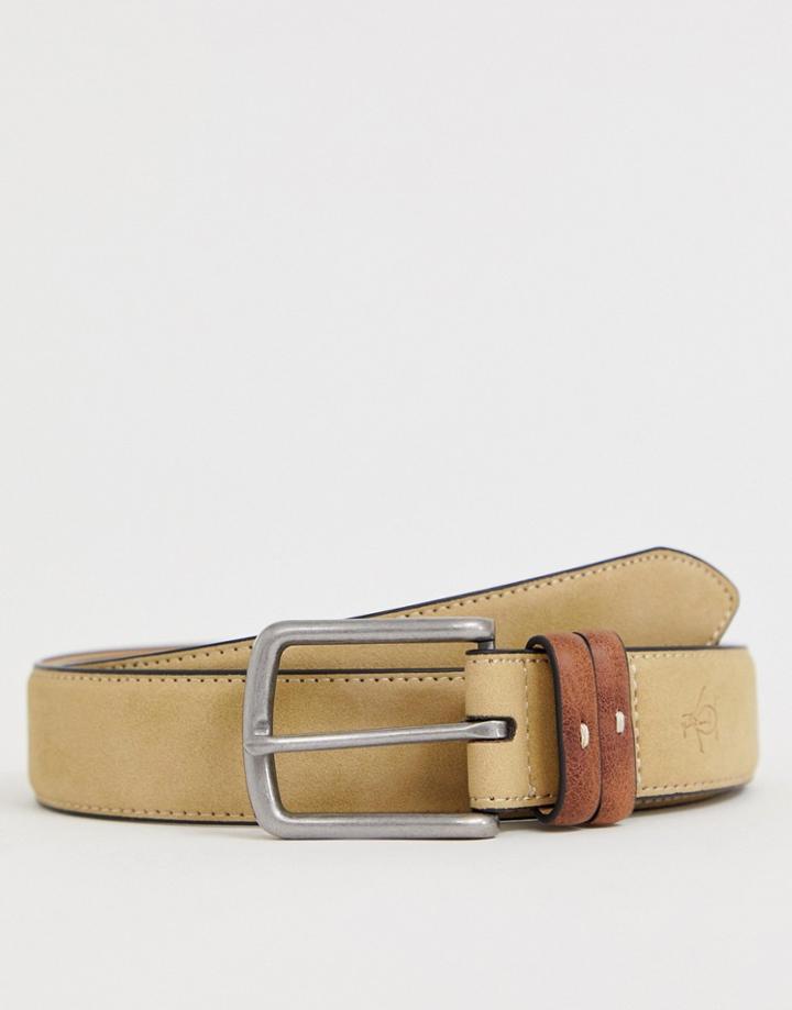 Original Penguin Smart Belt In Stone - Stone