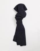 Only & Sons Structured Scarf In Navy
