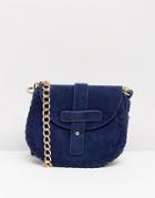 Yoki Across Body Saddle Bag - Black