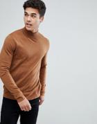 Esprit Turtleneck Sweater - Tan