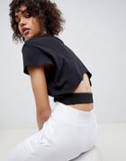 Cheap Monday Away Cropped Top - Black