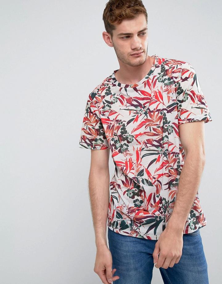 Ldn Dnm Tropical Printed T-shirt - White