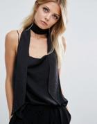 Ted Baker Melanee Skinny Scarf - Black