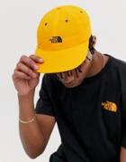 The North Face Throwback Tech Cap In Orange
