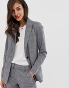 Y.a.s Thesis Check Two-piece Blazer - Gray