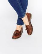 New Look Tassel Loafers - Brown