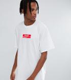 Reclaimed Vintage Inspired X Coca Cola Oversized T-shirt With Box Logo - White