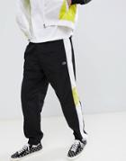 Champion Panel Track Joggers In Black - Black