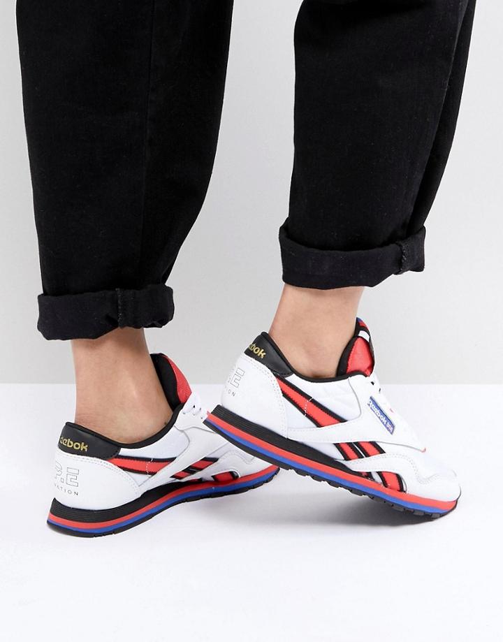 Reebok X P.e Nation Classic Nylon Sneakers