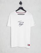 Tommy Hilfiger Loungewear Script T-shirt-white