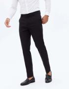 New Look Slim Smart Pants In Black