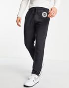 Abercrombie & Fitch Fleece Sweatpants In Black