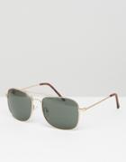 Jeepers Peepers Aviator Sunglasses - Gold