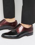 Ted Baker Aundre Patent Derby Shoes - Red