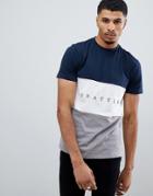 New Look T-shirt With Seatlle Embrodiery In Gray - Gray