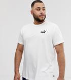 Puma Plus T-shirt With Small Logo In White