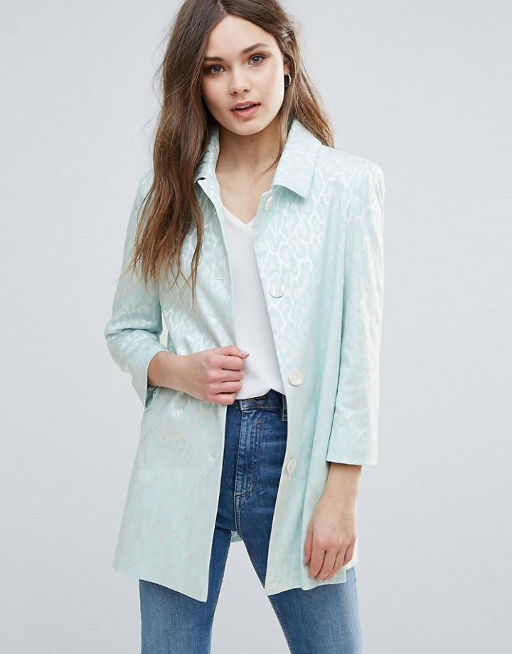 Helene Berman Topper Coat - Blue