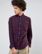 Selected Homme Checked Shirt In Regular Fit - Red
