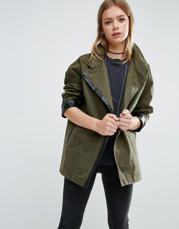 Goldie Existance Military Jacket - Green