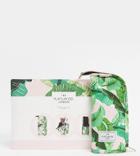 The Flat Lay Co. X Asos Exclusive Standing Brush Case - Pink Tropical Print-no Color