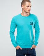 Scotch And Soda Constructed Sweatshirt - Blue