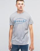 Bench Chest Logo T-shirt In Gray - Gray