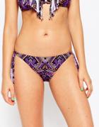 All About Eve Boho Tie Bikini Bottoms - Black