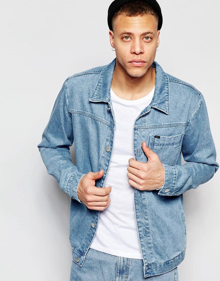 Adpt Denim Jacket Co-ord - Light Blue Denim