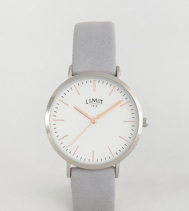 Limit Watch In Grey Exclusive To Asos - Gray