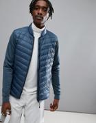 Peak Performance Frost Hybrid Jacket In Blue - Blue