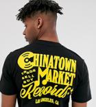 Chinatown Market Chinatown Records T-shirt In Black