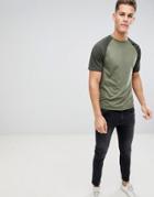 Only & Sons Raglan T-shirt-green