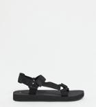 New Look Velcro Sandal In Black