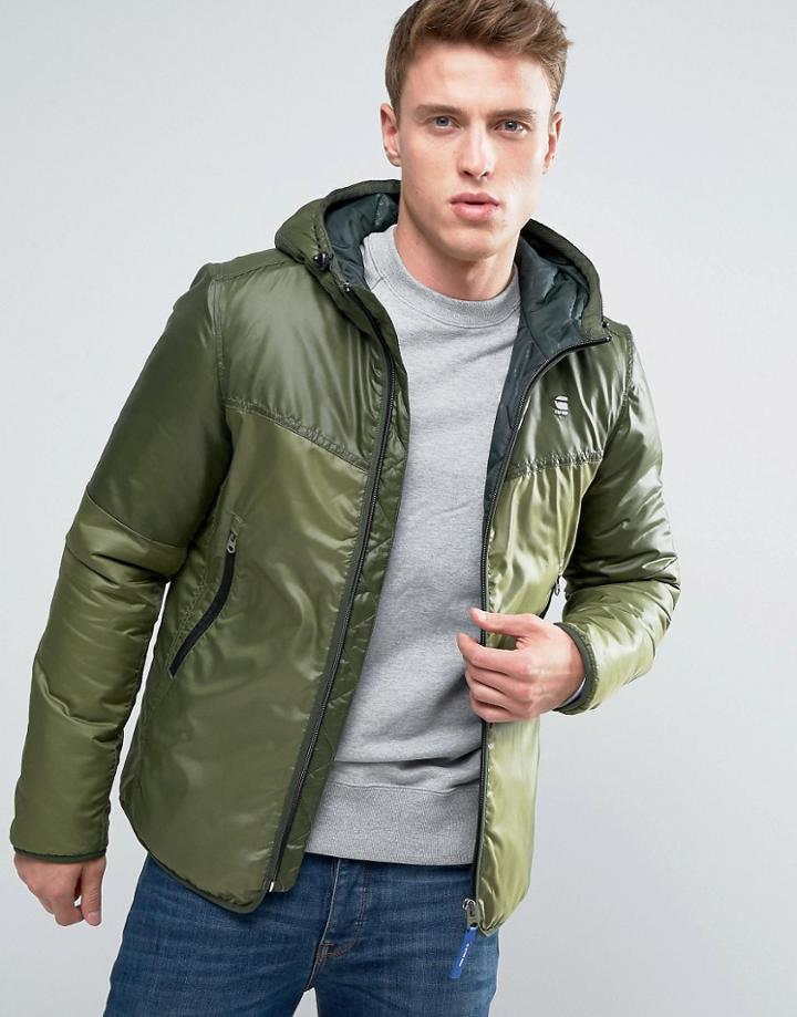 G-star Hooded Jacket - Green