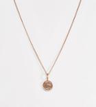 Katie Mullally Rose Gold 3p Irish Coin Charm Pendant Necklace - Gold