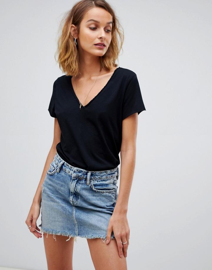 Allsaints Emelyn Tonic Tee - Black