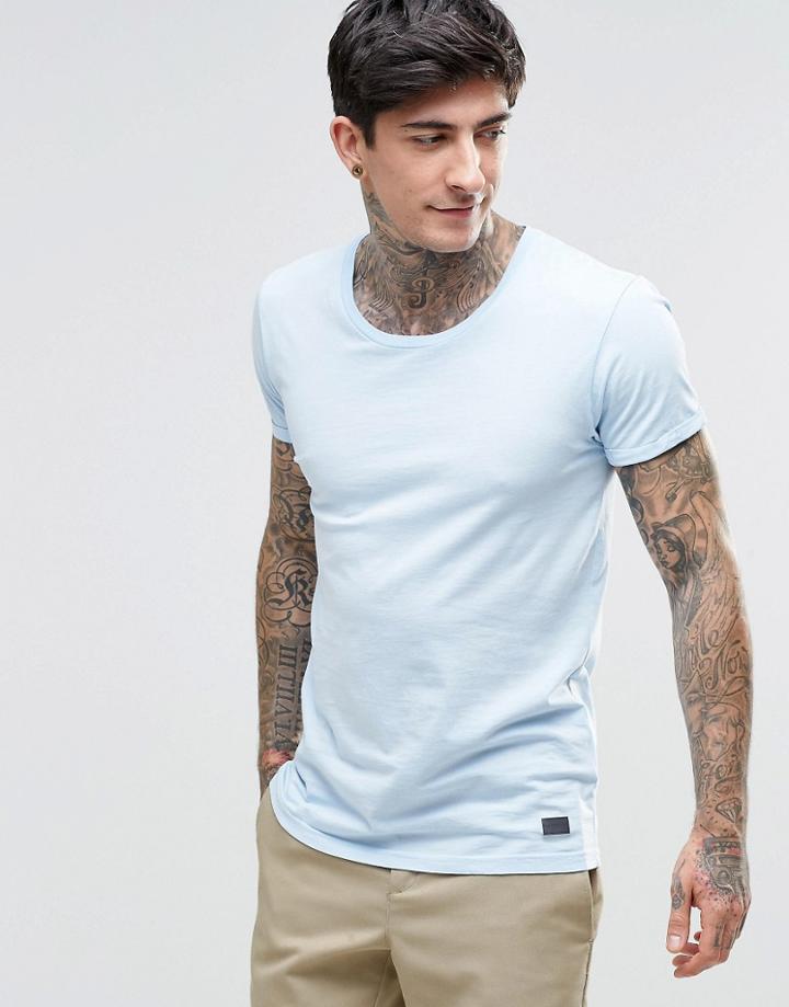 Minimum Basic Ty T-shirt - Blue