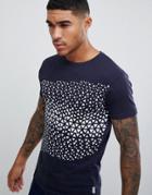 Soul Star Abstract Triangle T-shirt - Navy
