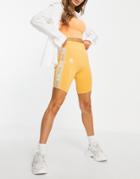 Kappa Legging Shorts In Yellow