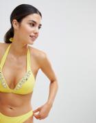 Ann Summers Nissi Bikini Top - Yellow