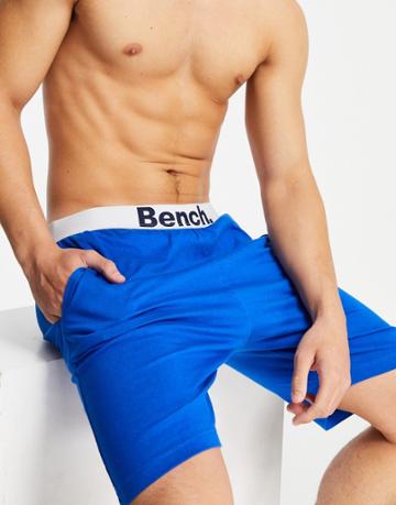 Bench Ryder Jersey Lounge Short In Royal Blue-blues